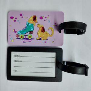 "Doggos & Skate" Luggage Tag