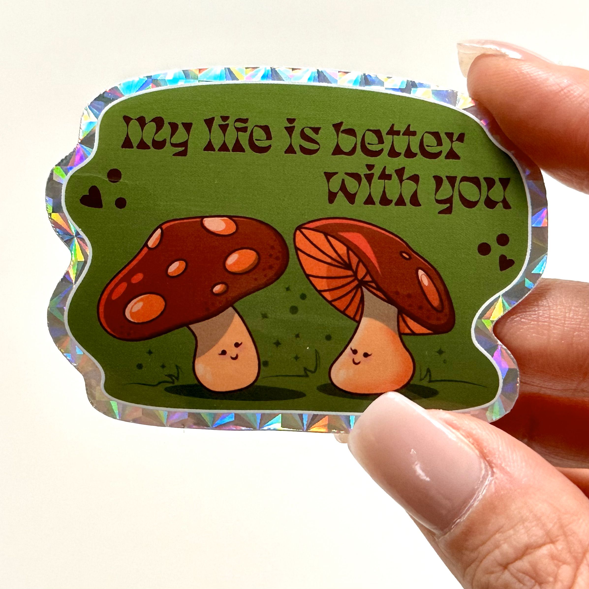 Mushrooms Sticker - Image 6
