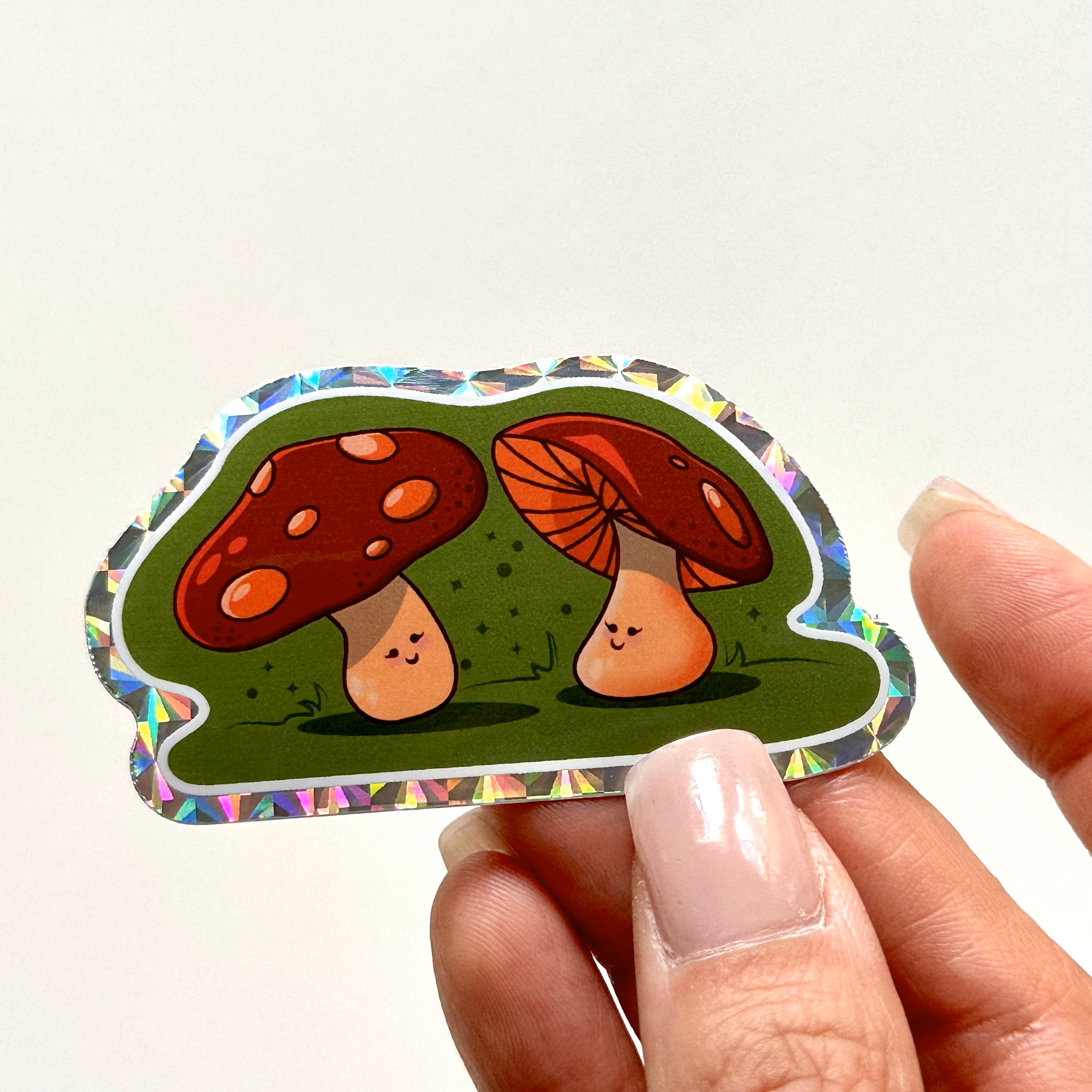 Mushrooms Sticker - Image 2