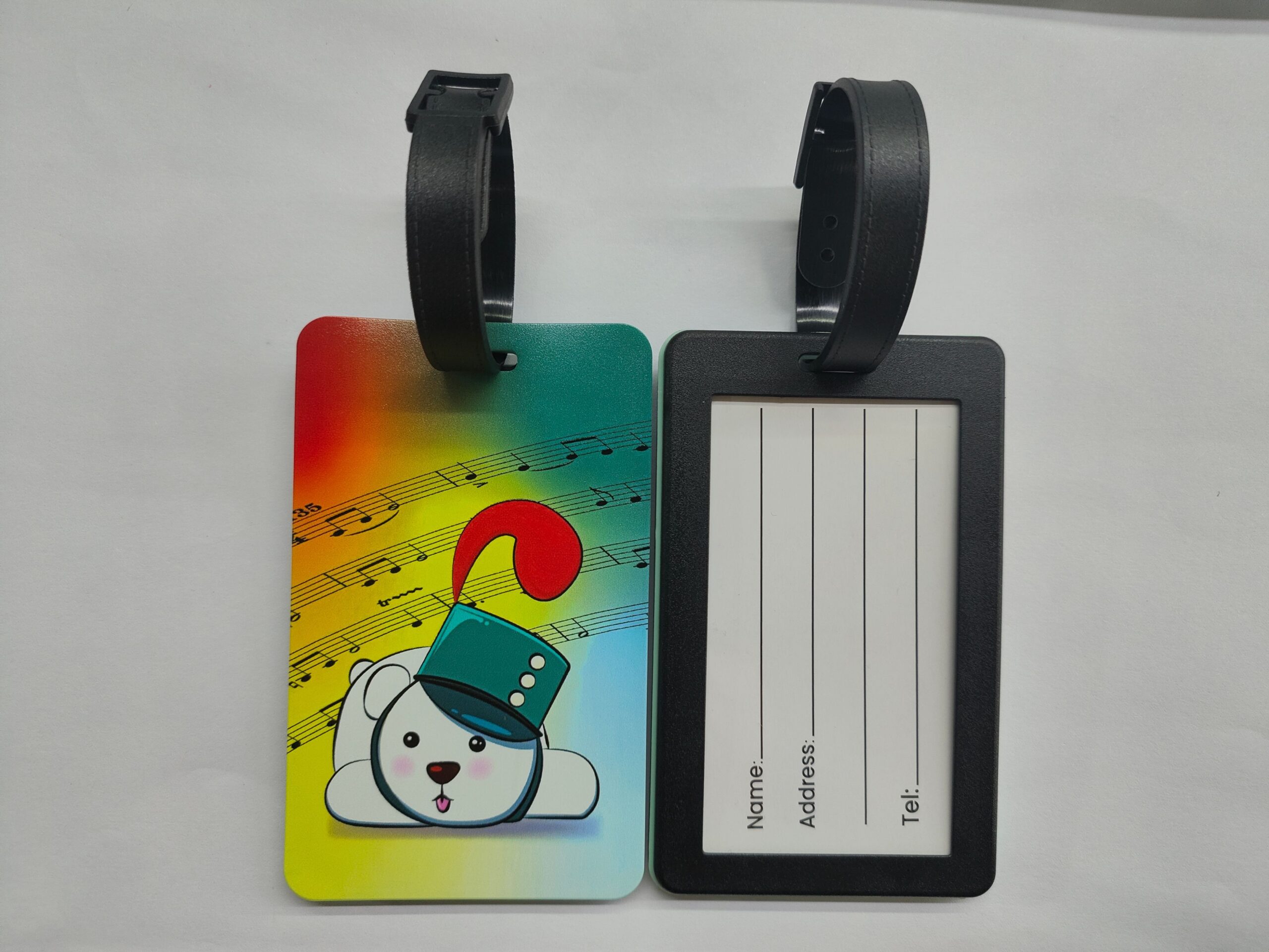 "Marching Band Bear" Luggage Tag