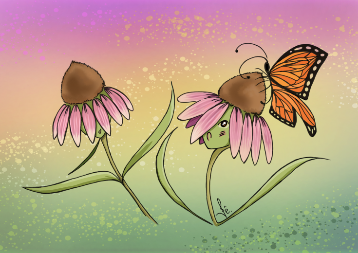 "Flowers" Art Print