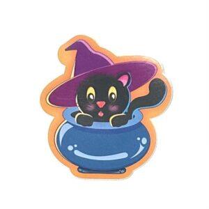 Cat in Caldron Sticker