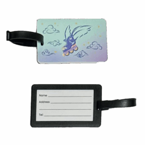 "Inline with Wings" Luggage Tag