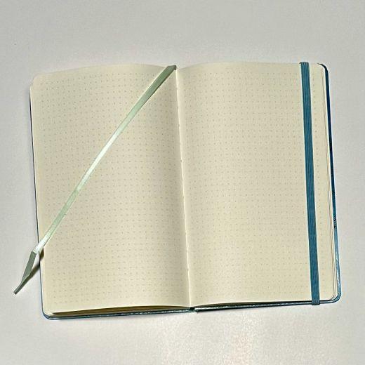 Marching Band Bear Leatherette Hard Cover Dotted Notebook - Image 3