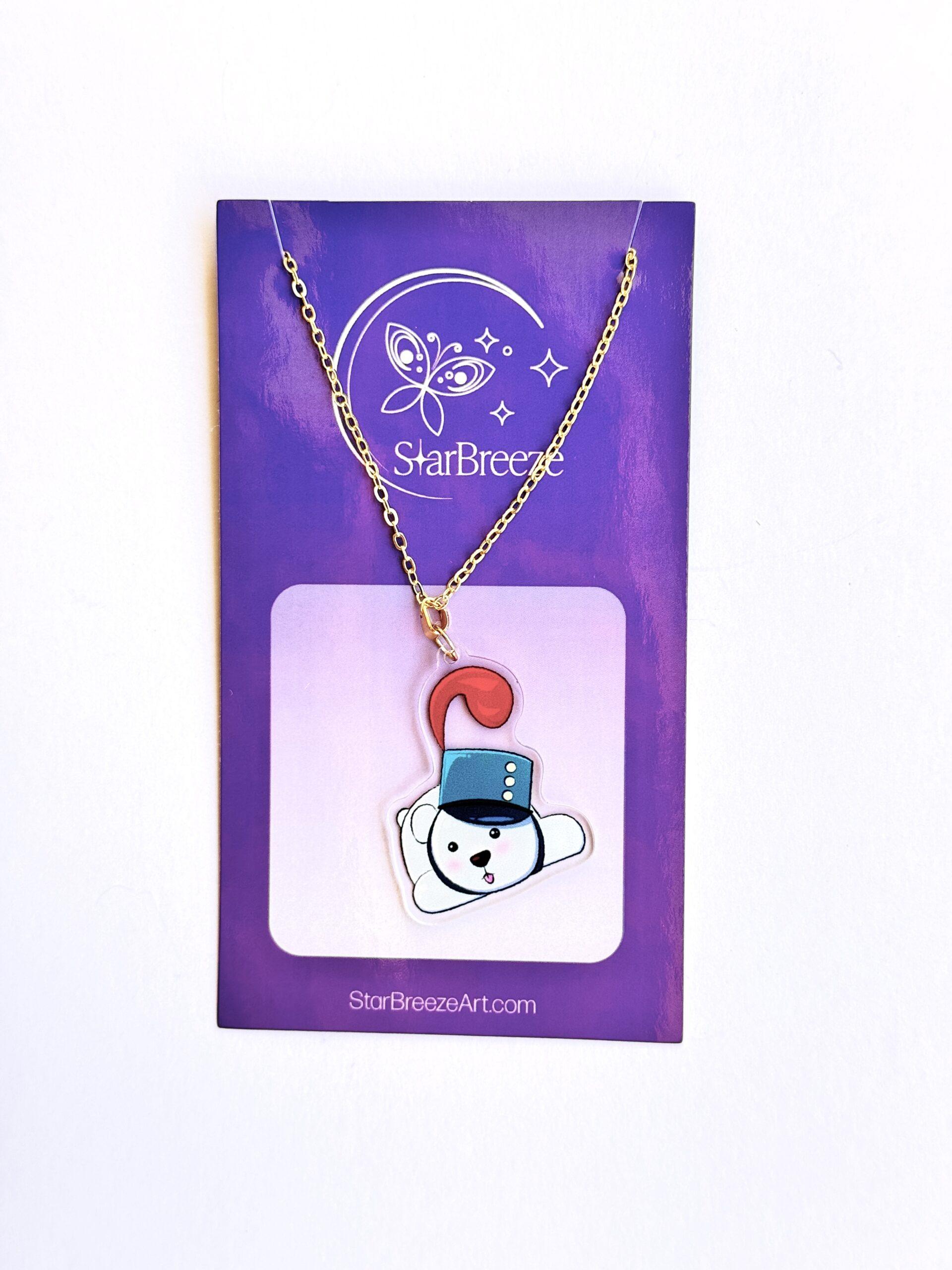 "Marching Band Bear" Necklace - Image 3