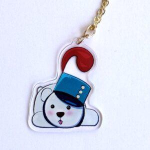 "Marching Band Bear" Necklace