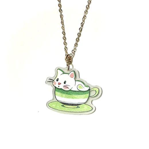 "LGB Tea Cup Cats" Necklaces - Image 6
